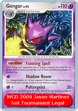 Gengar Lv.43 WCD 2009 #018