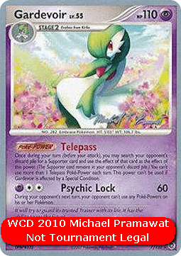 Gardevoir Lv.55 WCD 2010 #007