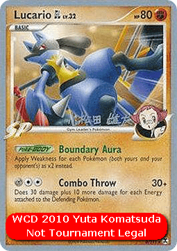 Lucario Lv.32 WCD 2010 #008