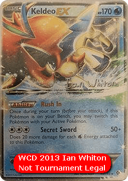 Keldeo EX WCD 2013 #049