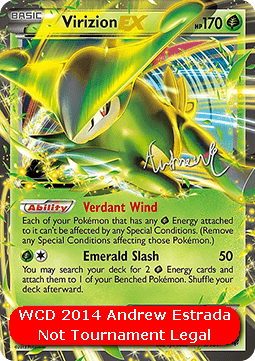 Virizion EX - WCD 2014 #9
