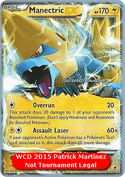 Manectric EX - WCD 2015 #23