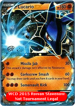 Lucario EX - WCD 2015 #54