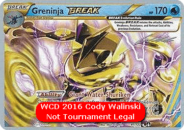 Greninja BREAK WCD 2016 #041