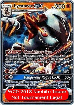 Lycanroc GX - WCD 2018 #074