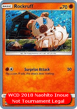 Rockruff - WCD 2018 #075