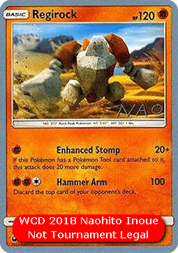 Regirock - WCD 2018 #80