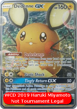 Dedenne GX - WCD 2019 #057