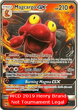 Magcargo GX - WCD 2019 #44