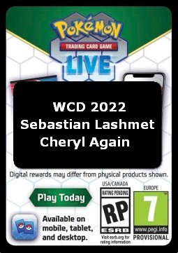 Live Code Card (WCD 2022: Sebastian Lashmet ""Cheryl Again"") WCD 2022 #