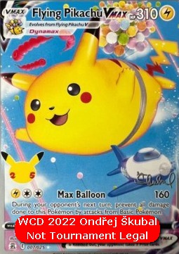 Flying Pikachu VMAX WCD 2022 #007
