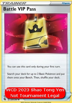 Battle VIP Pass WCD 2023 #225