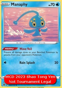 Manaphy WCD 2023 #041