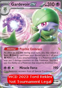 Gardevoir ex WCD 2023 #86