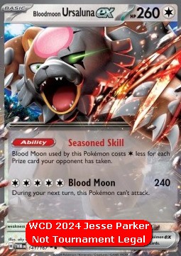 Bloodmoon Ursaluna ex WCD 2024 #141