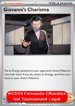 Giovanni's Charisma WCD 2024 #161