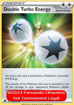 Double Turbo Energy WCD 2024 #151