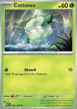 Cottonee - White Flare #004/86