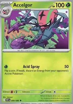 Accelgor - White Flare #009/86