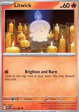 Litwick - White Flare #016/86