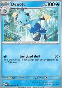 Dewott - White Flare #022/86