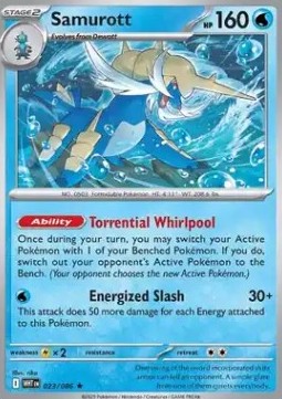 Samurott - White Flare #023/86
