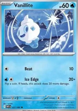Vanillite - White Flare #027/86