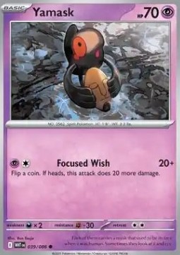 Yamask - White Flare #039/86