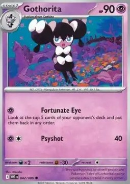 Gothorita - White Flare #042/86