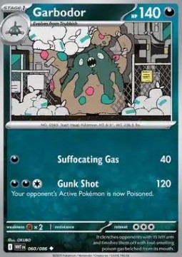 Garbodor - White Flare #060/86