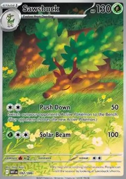 Sawsbuck - White Flare #092/86