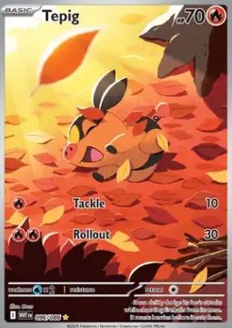Tepig - White Flare #096/86