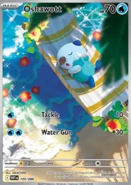 Oshawott - White Flare #105/86