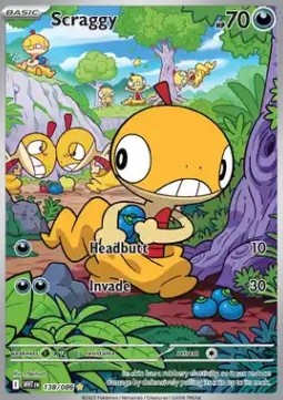 Scraggy - White Flare #138/86