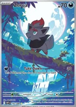 Zorua - White Flare #142/86