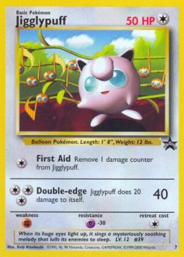 Jigglypuff Wizards Black Star Promos #7/53