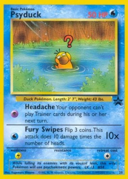 Psyduck Wizards Black Star Promos #20/53