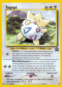 Togepi Wizards Black Star Promos #30/53