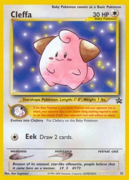 Cleffa Wizards Black Star Promos #31/53
