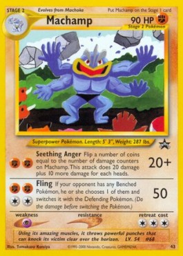 Machamp Wizards Black Star Promos #43/53