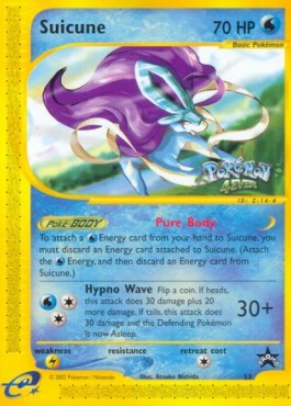Suicune Wizards Black Star Promos #53/53