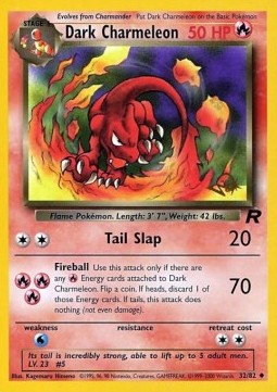 Dark Charmeleon "W" Promos #32
