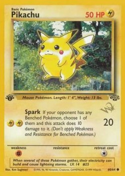 Pikachu "W" Promos #60