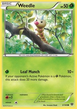 Weedle - XY #3/146