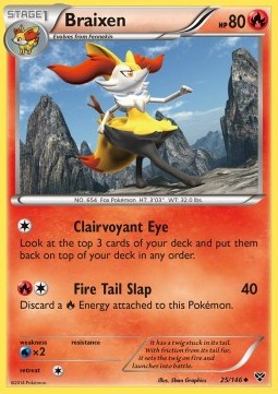 Braixen - XY #25/146