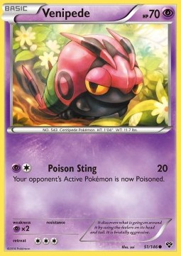 Venipede - XY #51/146
