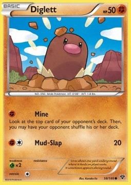 Diglett - XY #58/146