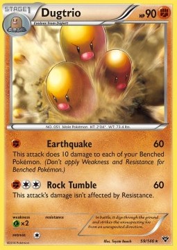 Dugtrio - XY #59/146