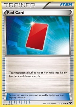 Red Card XY #124/146