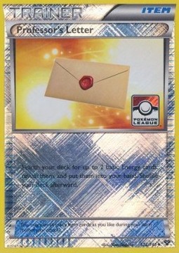Professor's Letter XY #123/146